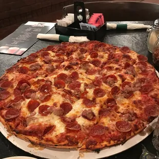 Delish Pepperoni &amp; Sausage