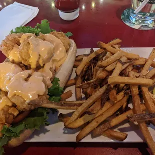 Shrimp Po boy . Yasssss