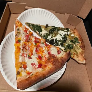 Buffalo chicken, Spinach Feta pesto