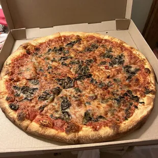 Mushroom and Cheese 20" Pizza