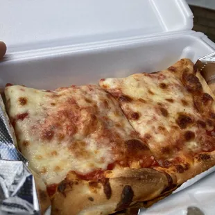 Cheese square slices