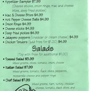 Current Menu 12/2015