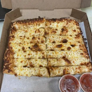 Cheesy bread sticks