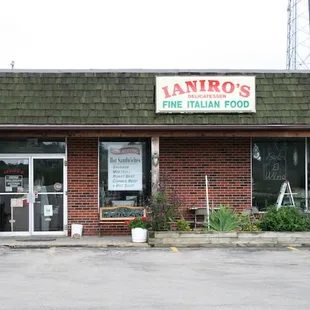 the front of the store