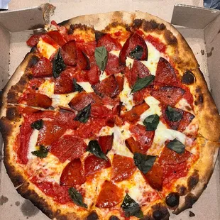 Margarita Pizza with Pepperoni