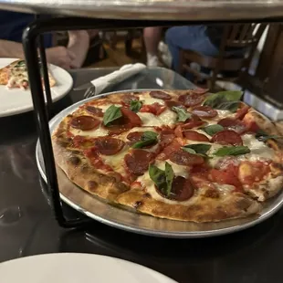 Margarita with pepperoni