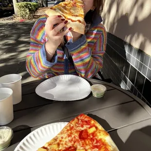 Checking Buffalo Chicken Pizza