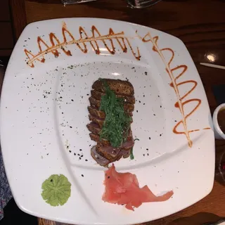 Blackened Seared Sushi grade Ahi Tuna