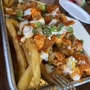 Half order of Buffalo chicken fries