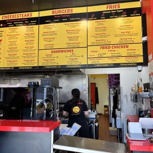Menu as of 03/2023