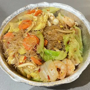 Glass Noodles with shrimp