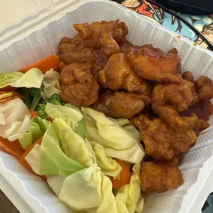 Orange chicken