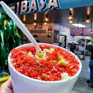 Hot Cheetos Roasted Corn