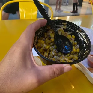 Tiny corn bowl