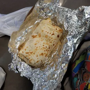 A $9 bean &amp; cheese burrito. Rediculous.