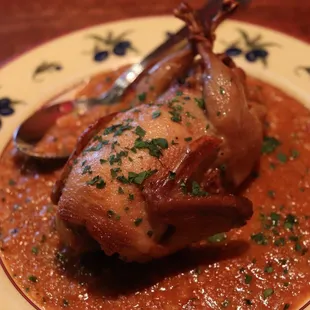 Stuffed quail