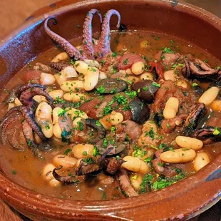 Baby octopus - bit salty