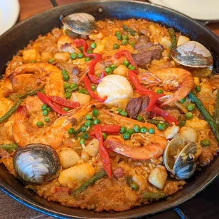 Iberia paella - a bit salty