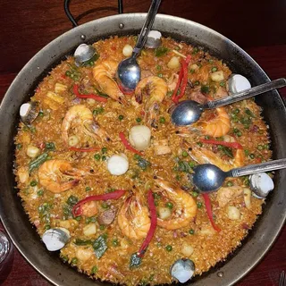 Paella and Tapas Dinner for Two (and the Kids)