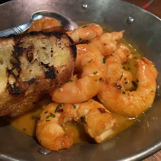 Gambas al Ajillo, Garlic Prawns Sherry Wine and Paprika Sauce