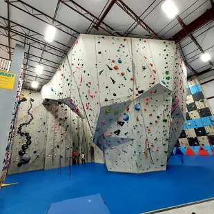 Wall climbing area