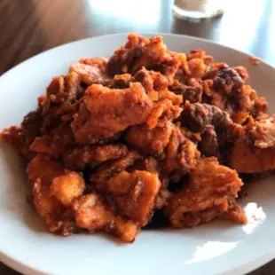 chicken wings and fried chicken, food