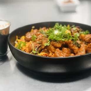 chicken wings and fried chicken, food