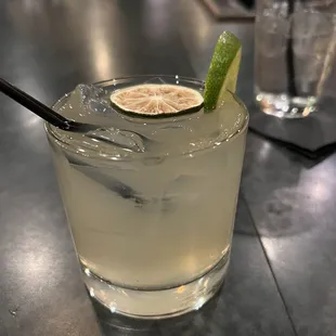 Tequila soda, splash of pineapple