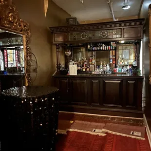 Speakeasy back room upstairs