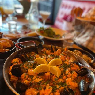 Seafood paella- have to order!!!