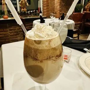 Flaming Spanish Boozy Coffee