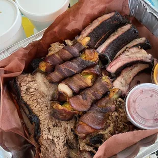 The Big Trinity was jalapeño poppers.