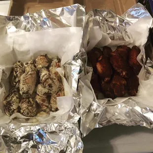 Alabama &amp; Dry Rub Smoked Wings