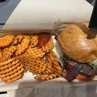 Fire on the Mountain Burger