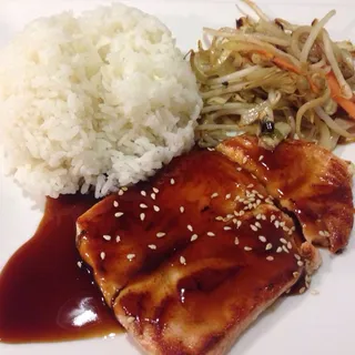 Salmon Teriyaki ( )