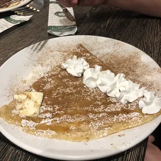 Cinnamon Fold Crepe