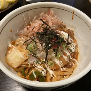 Kimchi Udon Bowls