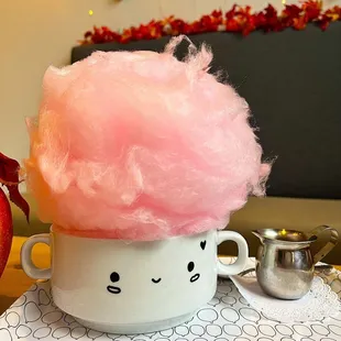 Espresso cotton candy