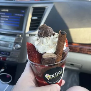8. The European Ice Cream, single scoop