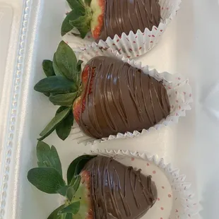 Nutella strawberry.