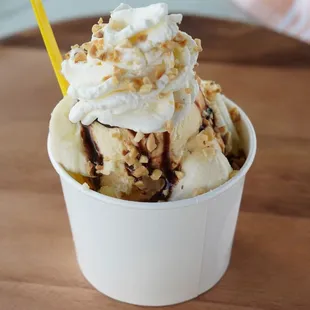 Banana Royale Sundae