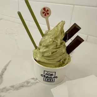matcha ice cream