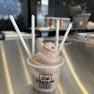 Kid's Bae Chocolate with pocky