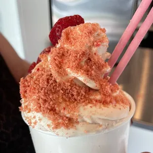 Strawberry Shortcake. My daughter loved. Super fresh tasting