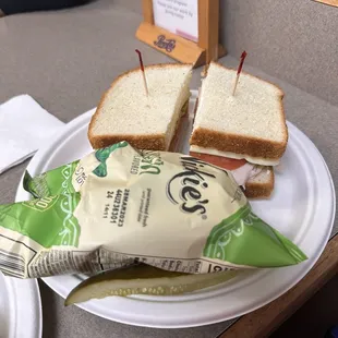 Cold turkey sandwich