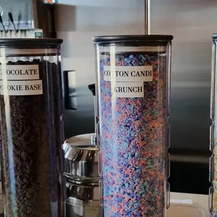 a variety of confections