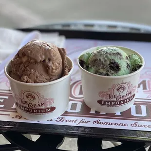 Single scoop in a cup!
