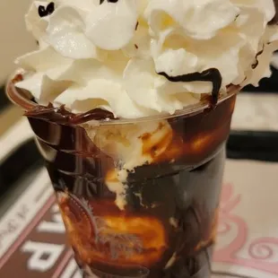 Brownie Sundae. It&apos;s not good.