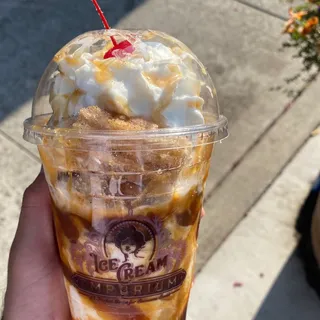 The Caramel Churros Sundae Special