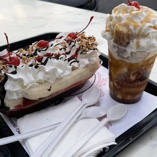Ice Cream Emporium's famous Belgian chocolate bar